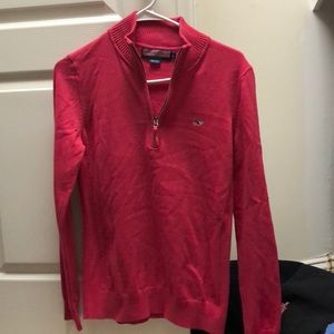 Vineyard Vines Womens 1/4 Zip Sweater